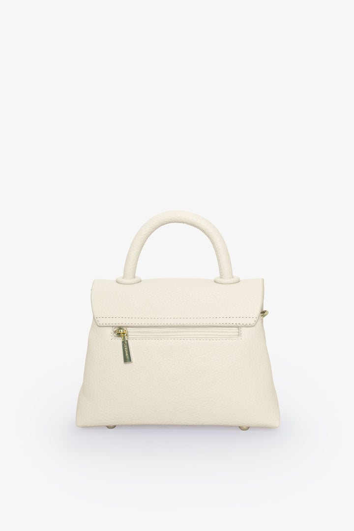 The Small Pebble Hailey Bag - Cream