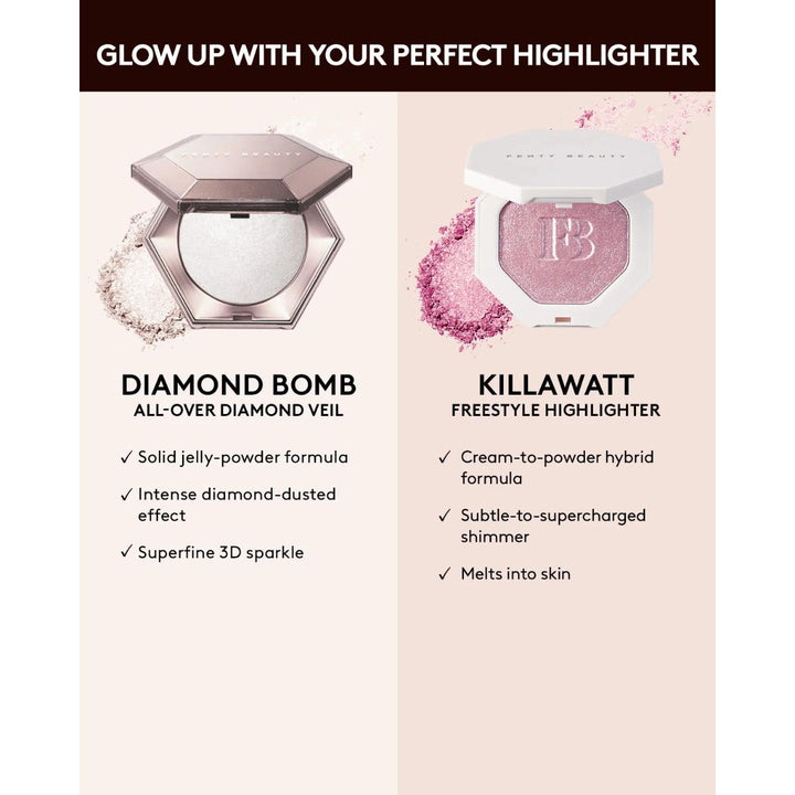 Diamond Bomb All-Over Diamond Veil