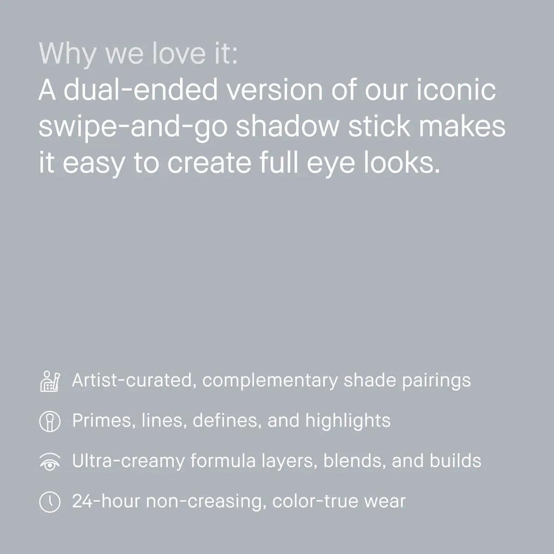 Dual-Ended Long-Wear Cream Shadow Stick