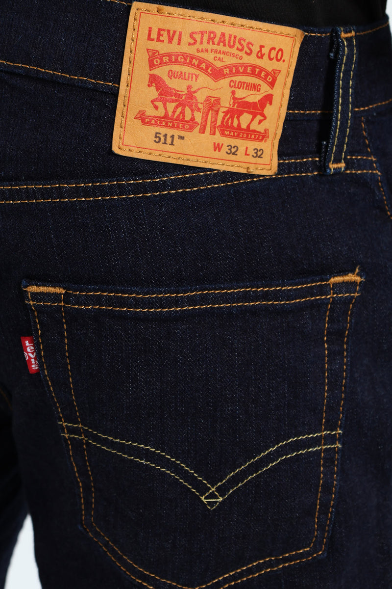 511 Slim ZA Ribbon Eel Adapt Jean - Indigo