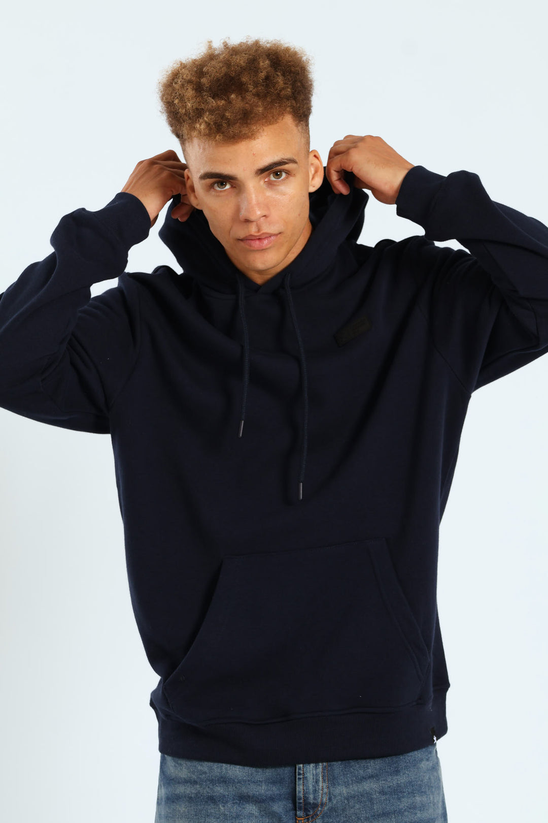 Hoody Track Top - Navy