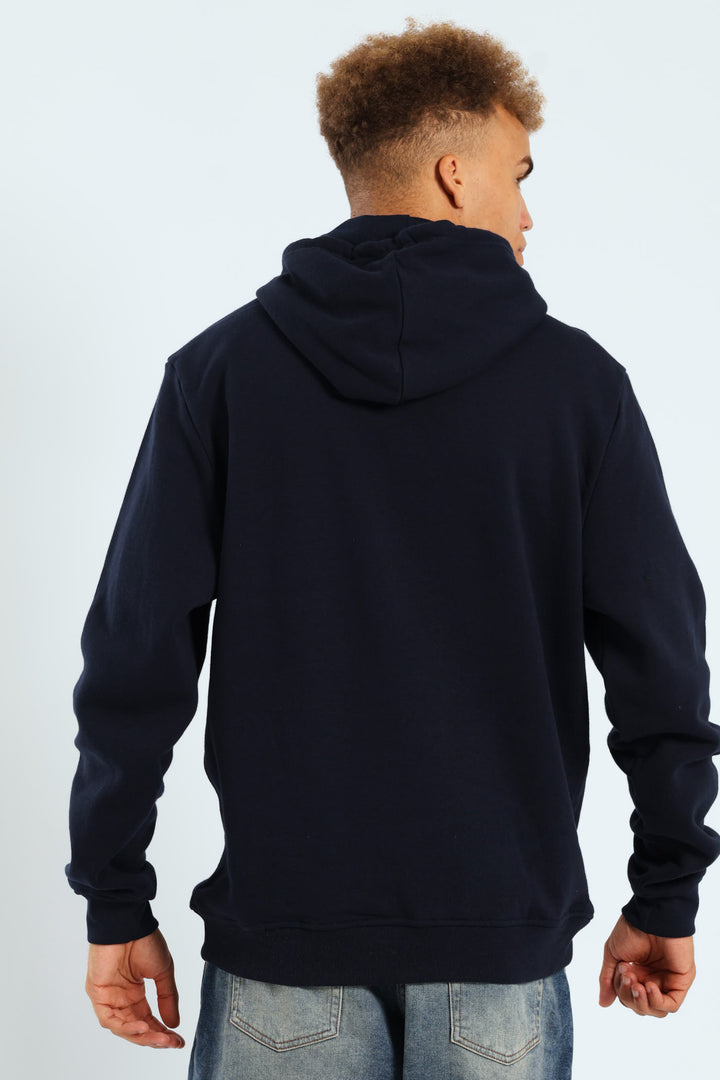 Hoody Track Top - Navy