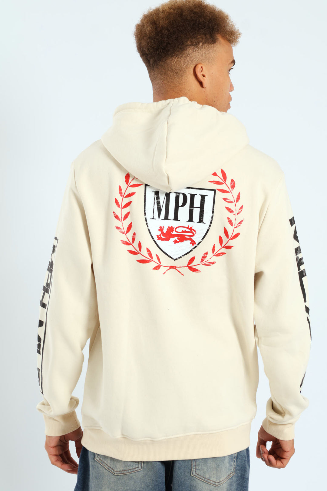 Racing Fashion Hoody - Light Stone