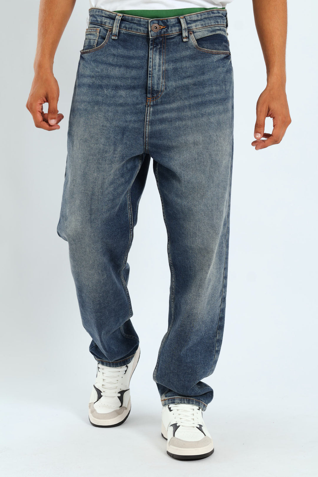 Loose Fit Denim - Blue