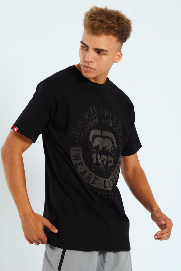 Tonal Rhino Tee - Black