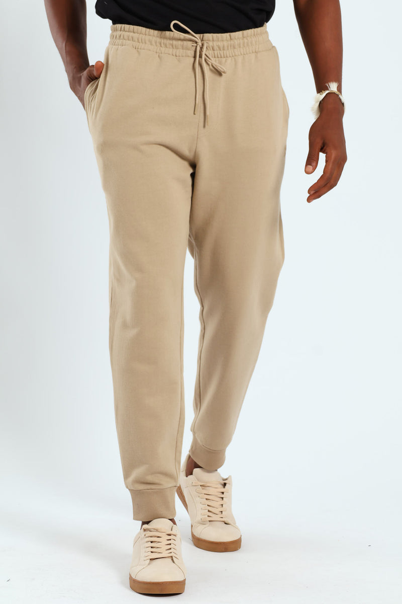 Fleece Jogger - Taupe