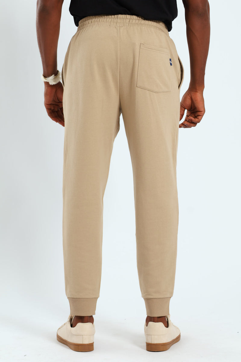 Fleece Jogger - Taupe