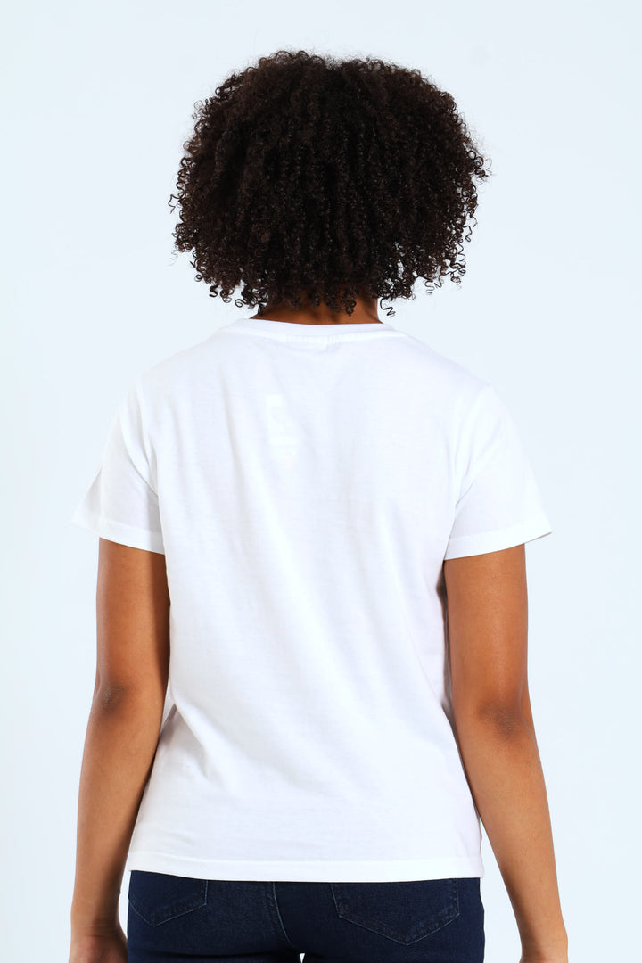 Girls Gemma Tee - White