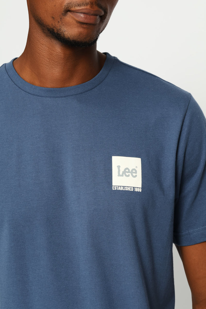 Box Tee - Blue