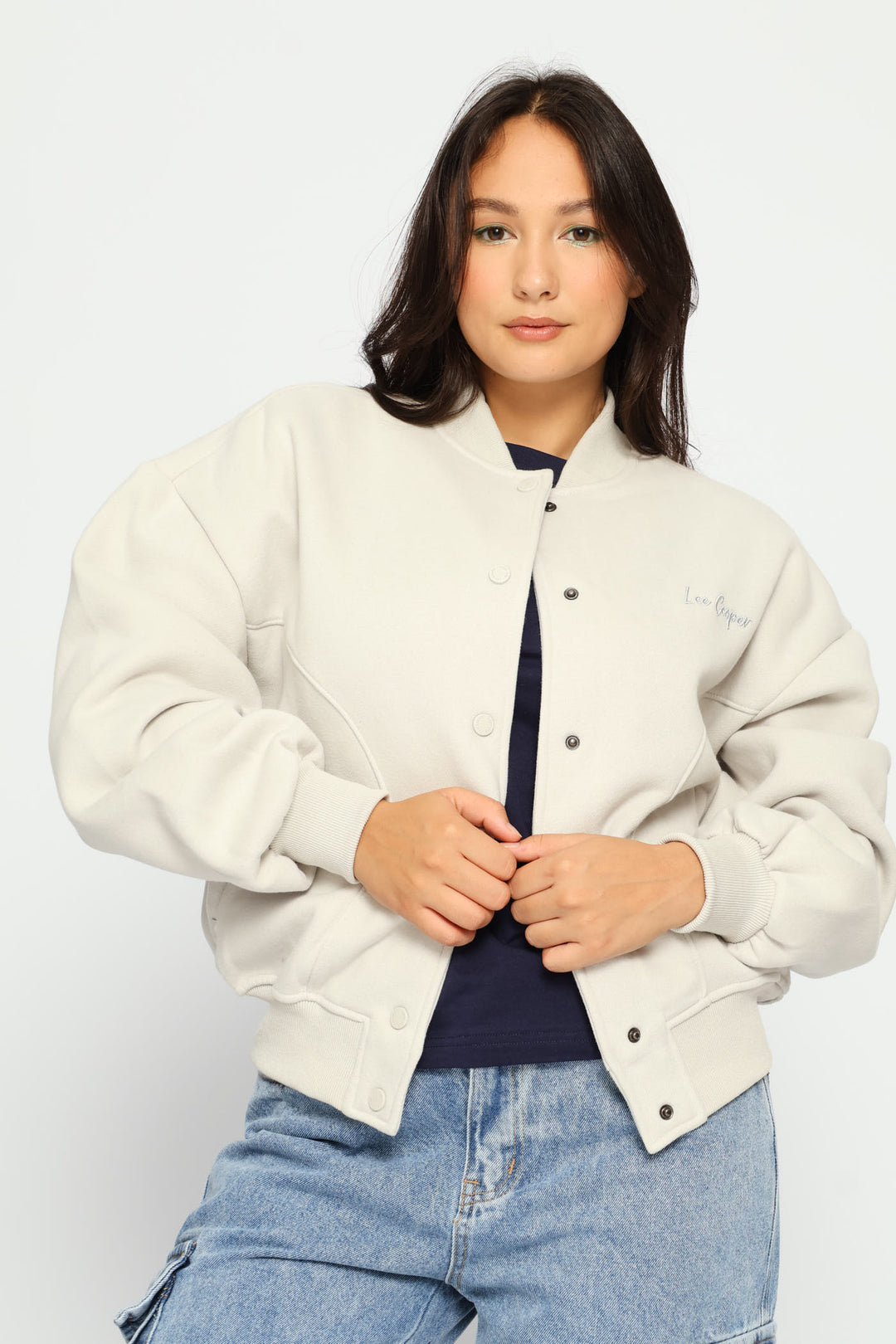Puffy Oversized Jacket - Cream