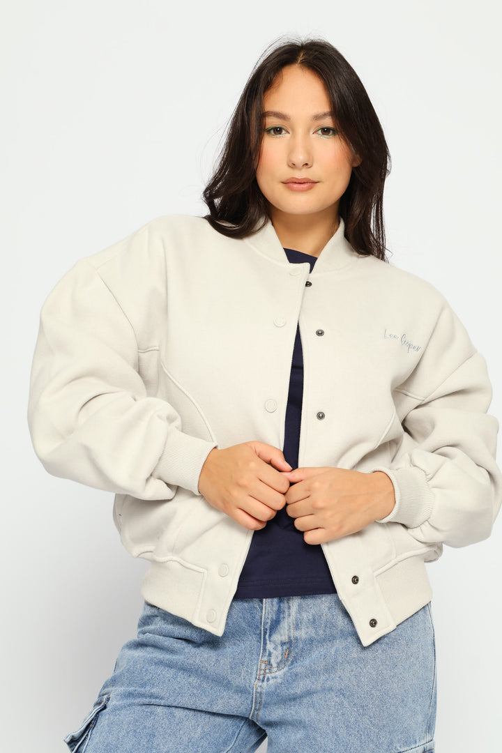 Puffy Oversized Jacket - Cream