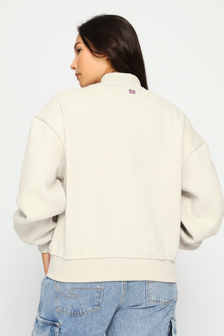 Puffy Oversized Jacket - Cream