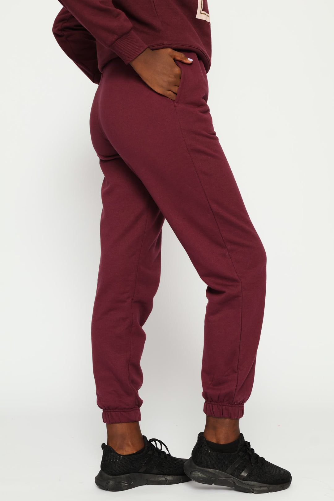 Classic Fleece Jogger - Plum