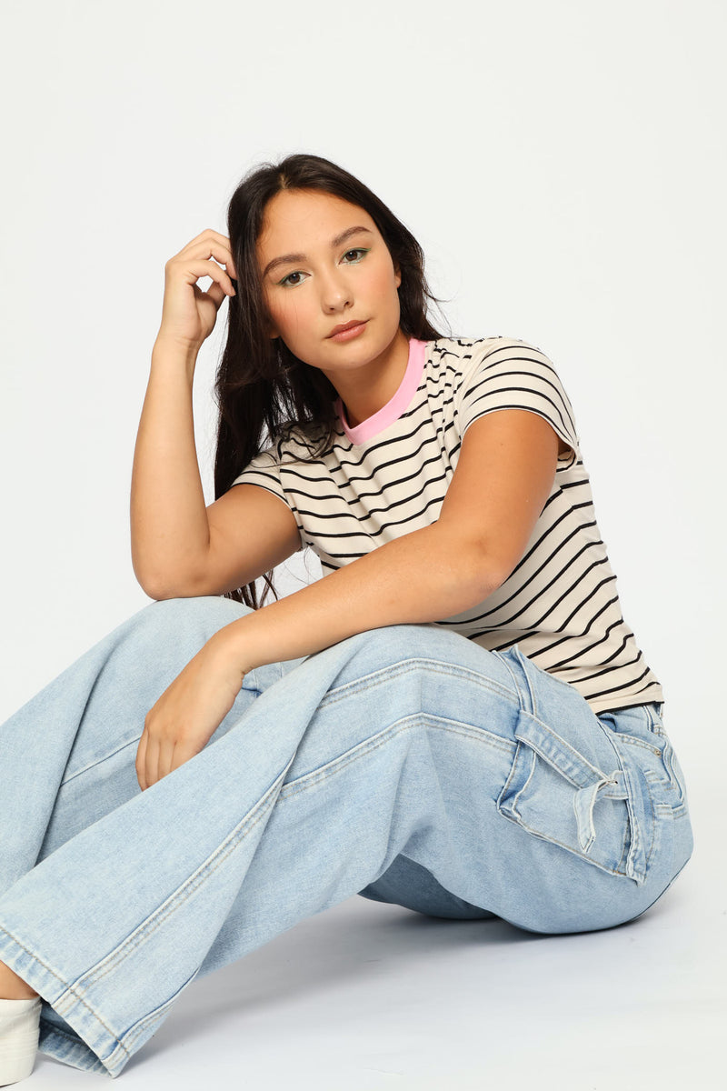 Buckle Cargo Jean - Salty Light Wash