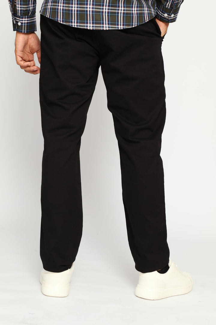 Straight Leg Chino - Black