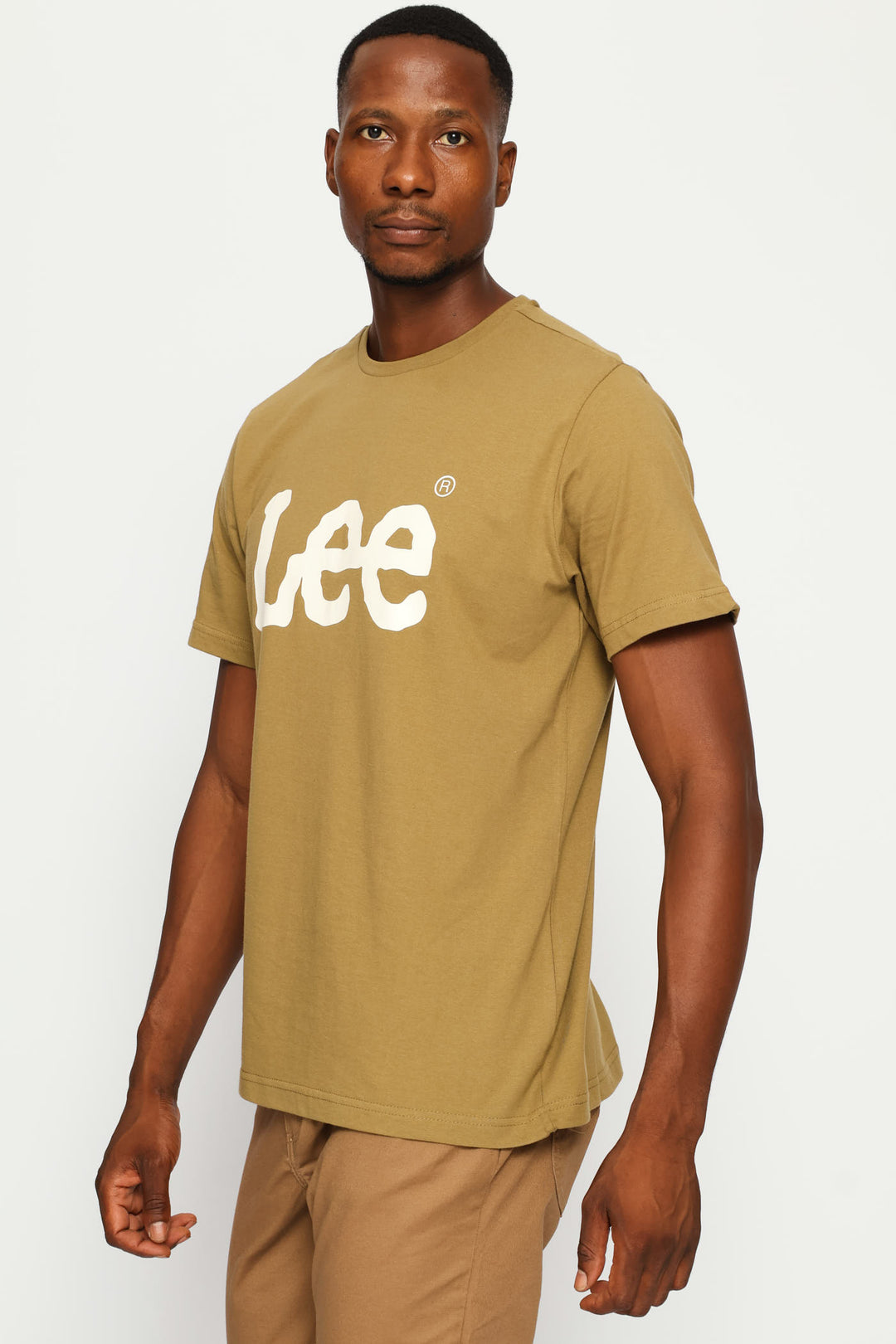 Large Logo Tee - Khaki
