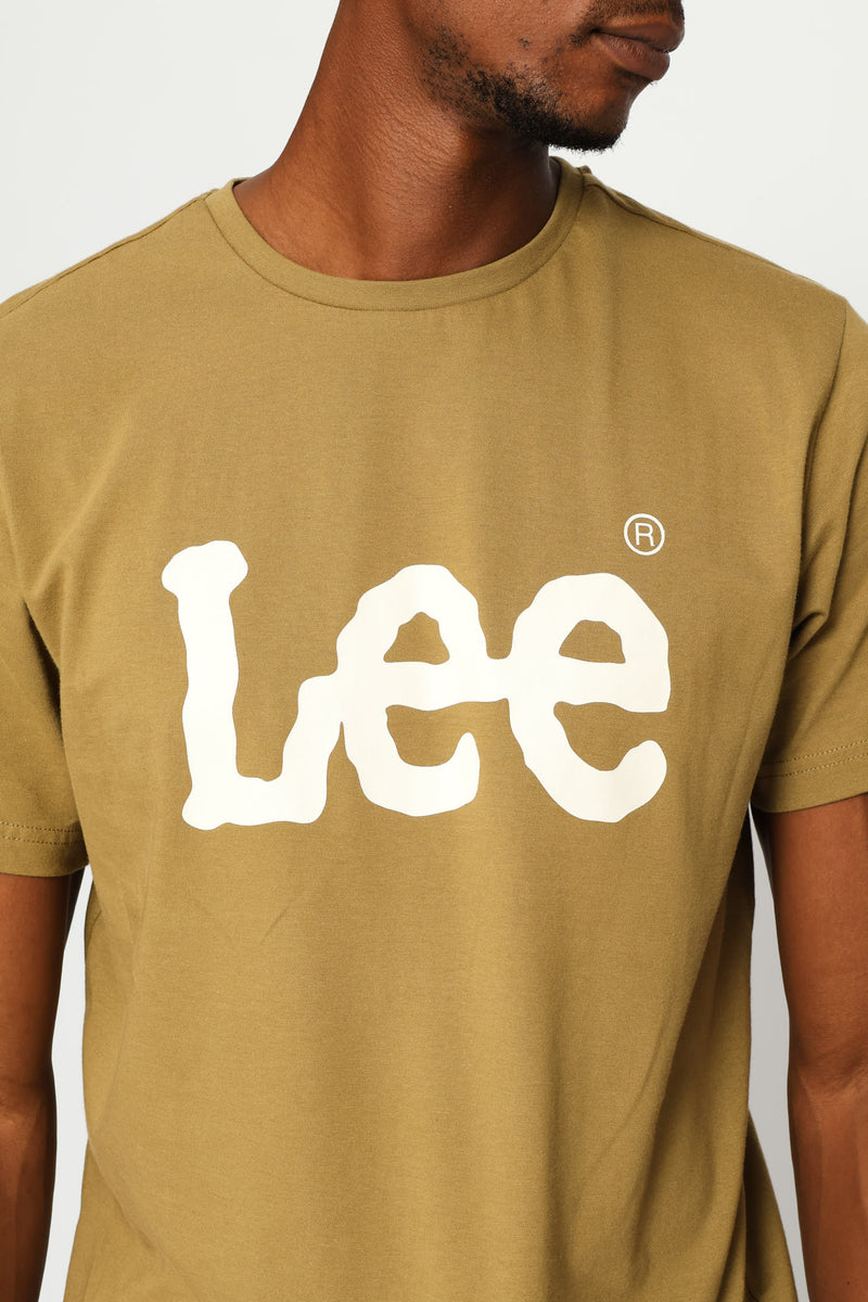 Large Logo Tee - Khaki