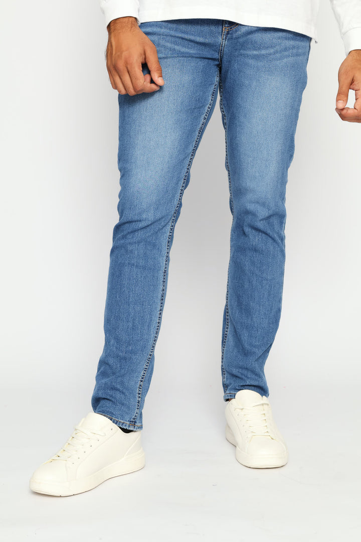 Slim Stretch Denim - Light Wash