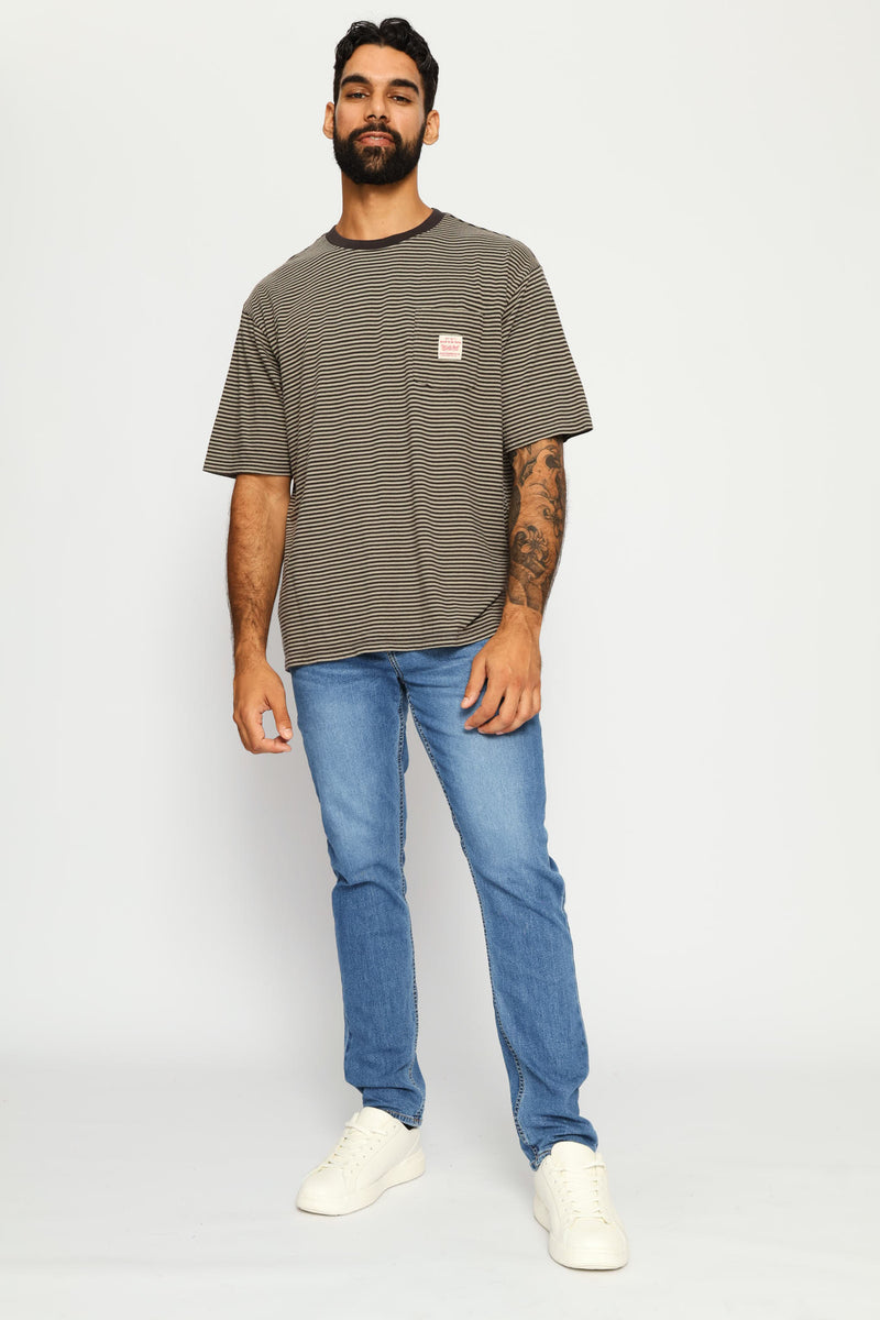 Short Sleeve Workwear Tee - Grey