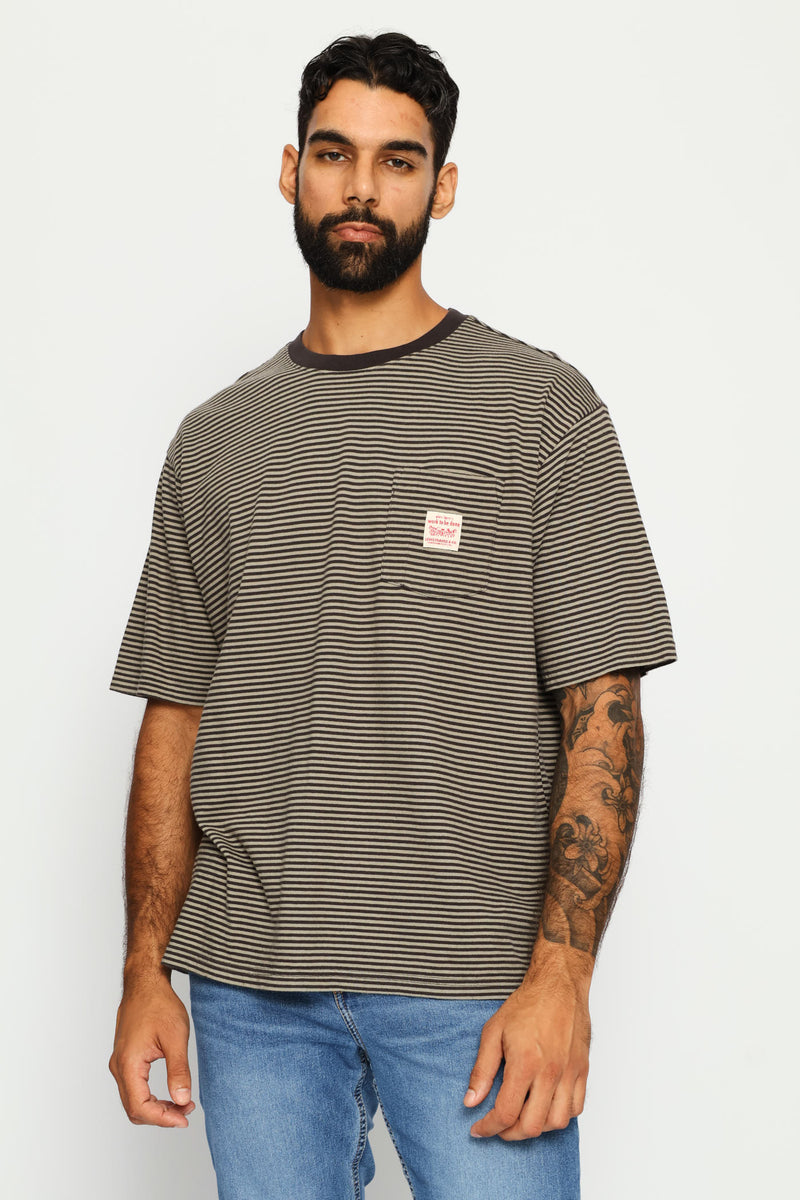 Short Sleeve Workwear Tee - Grey
