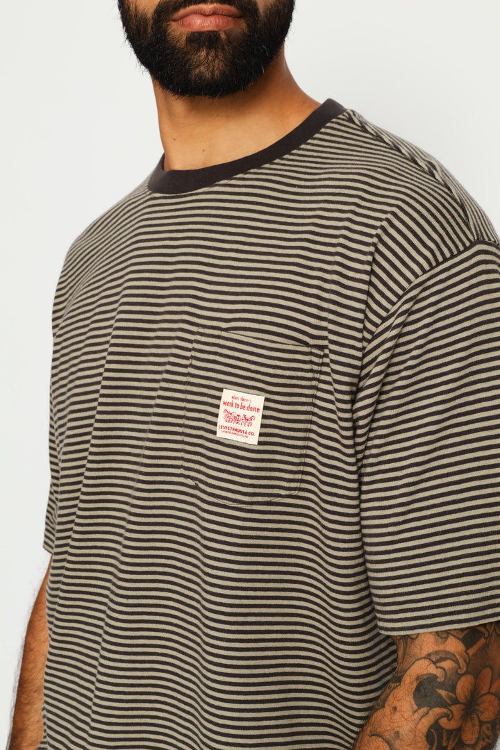 Short Sleeve Workwear Tee - Grey