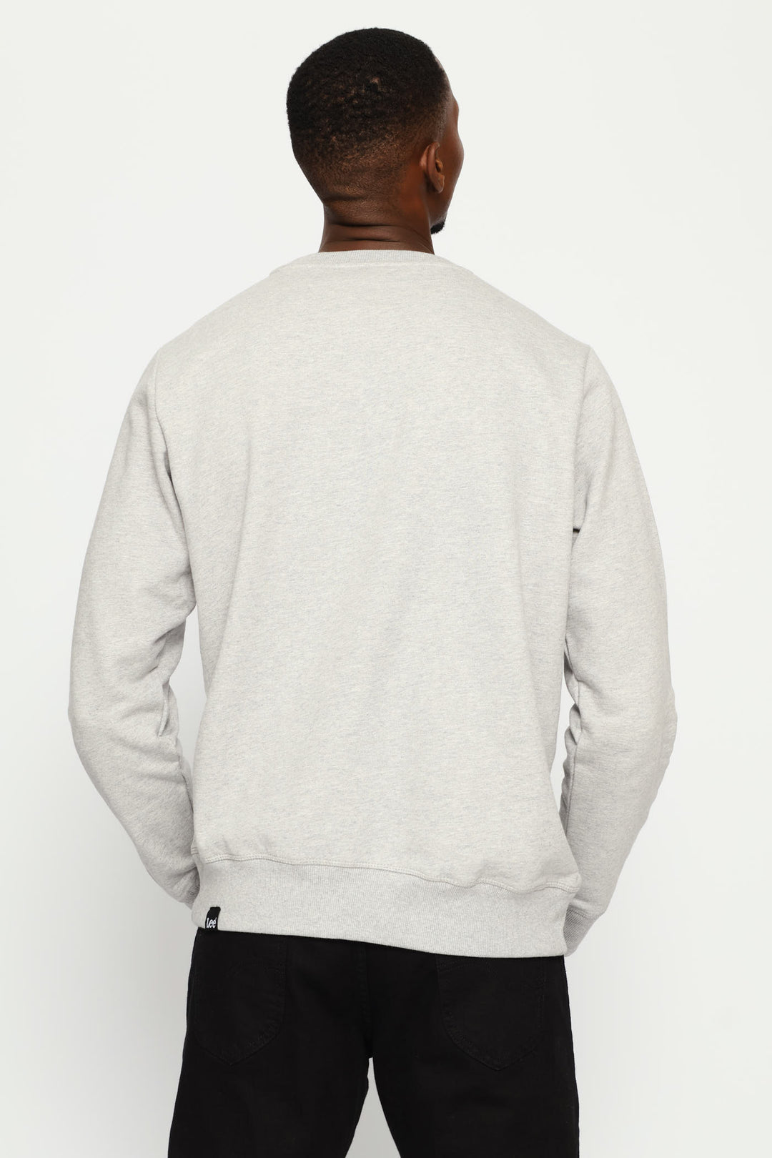 Logo Crew Top - Light Grey