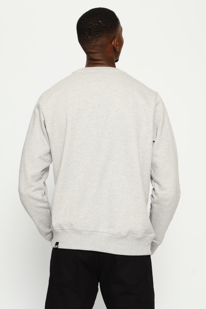Logo Crew Top - Light Grey