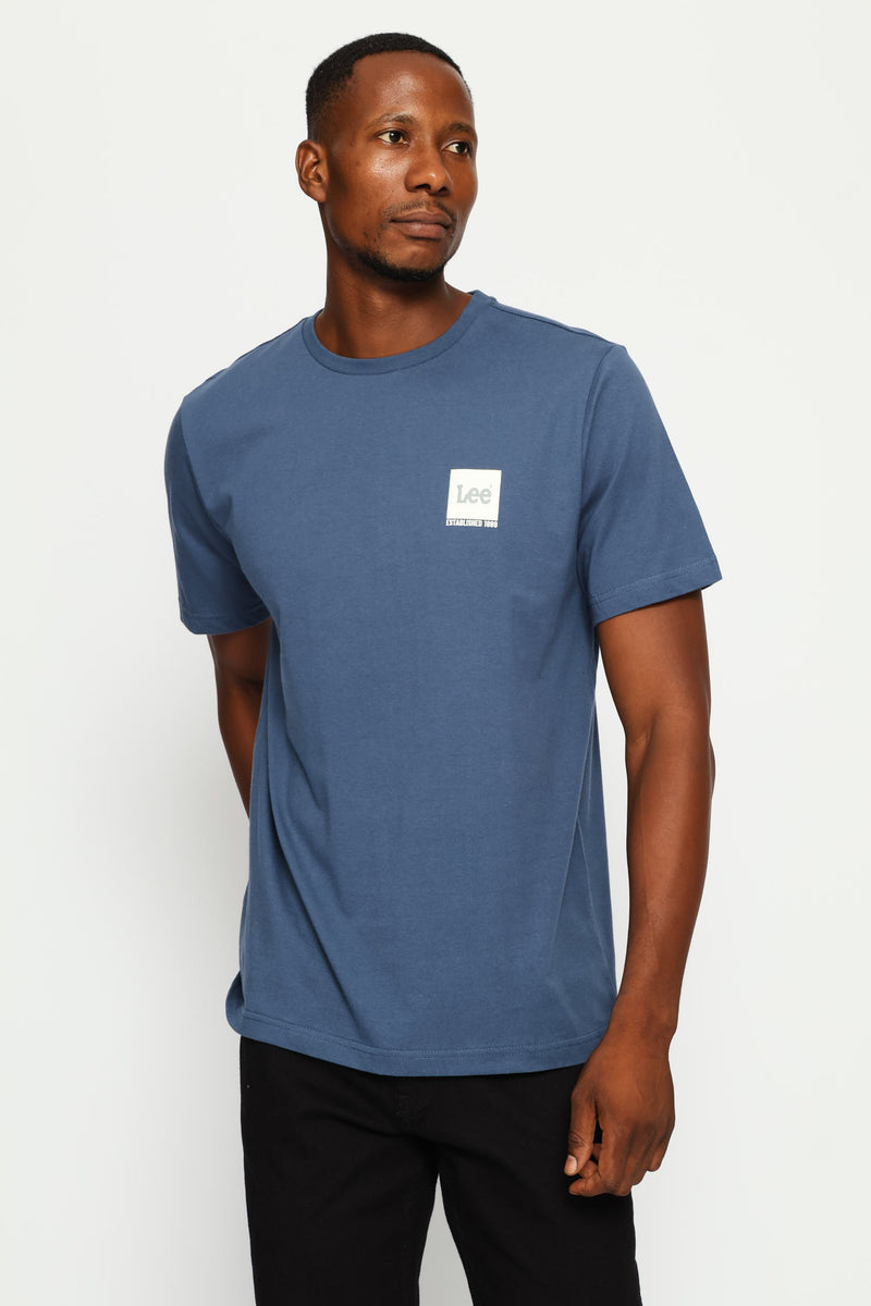 Box Tee - Blue