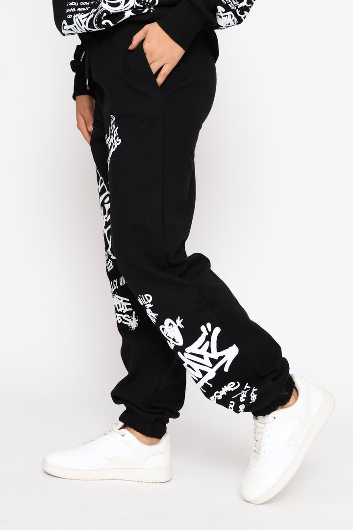 Street Rules Jogger - Black