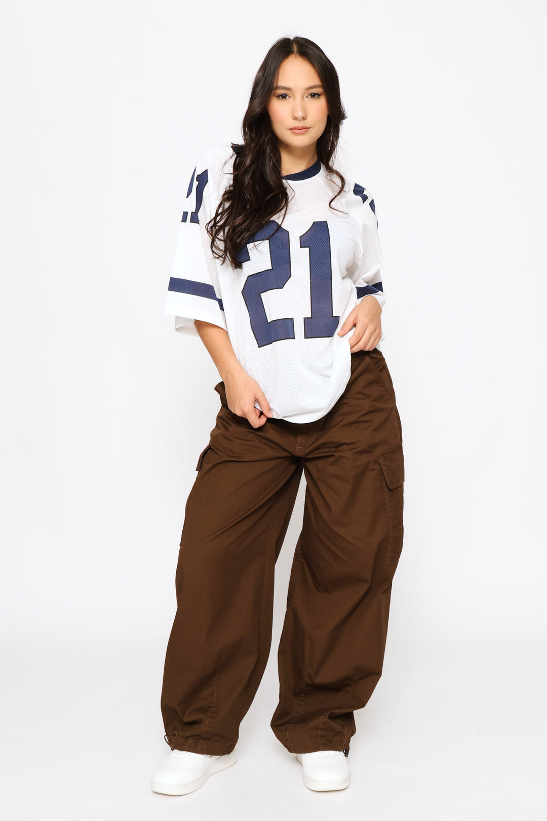 Short Sleeve Teddy Sports Tee - Off White