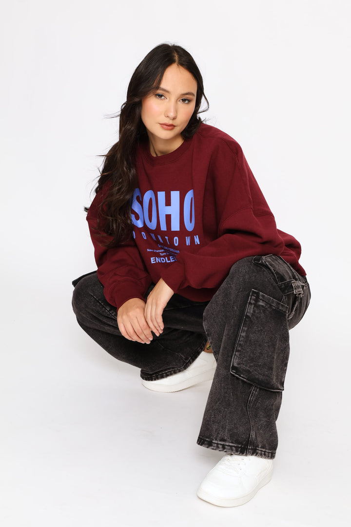 Multi Cargo Pocket 90'S Wide Leg Denim - Salty Black