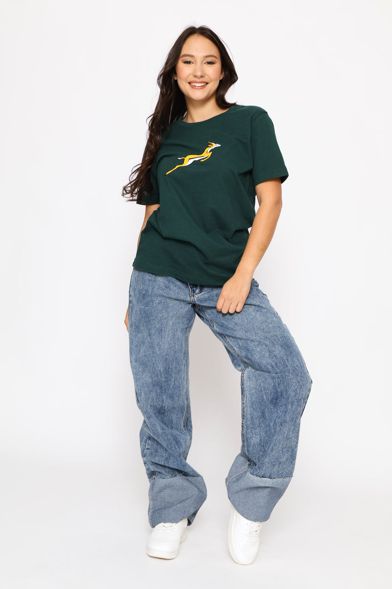 Springboks Bok Tee - Forest Green
