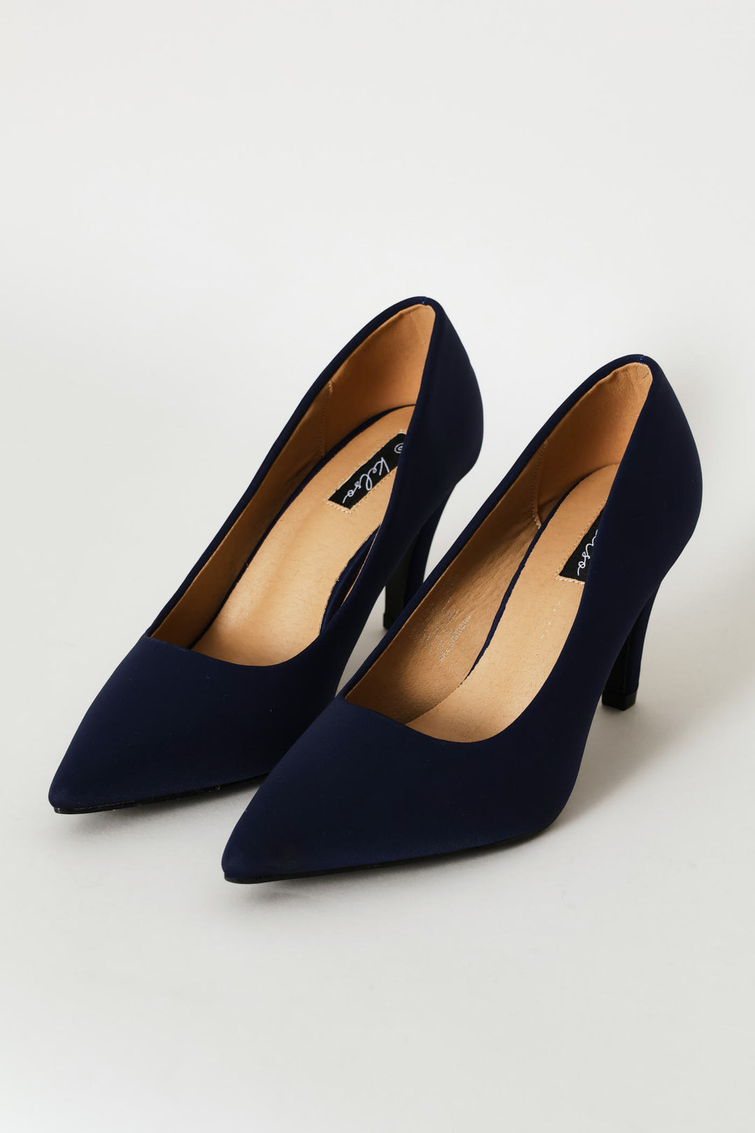 Mid Court Neoprene Heel - Navy
