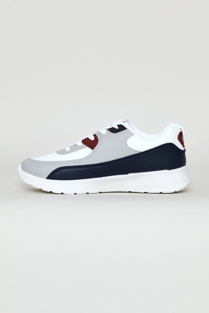 Boys Maxim Bubble Trainer - Grey