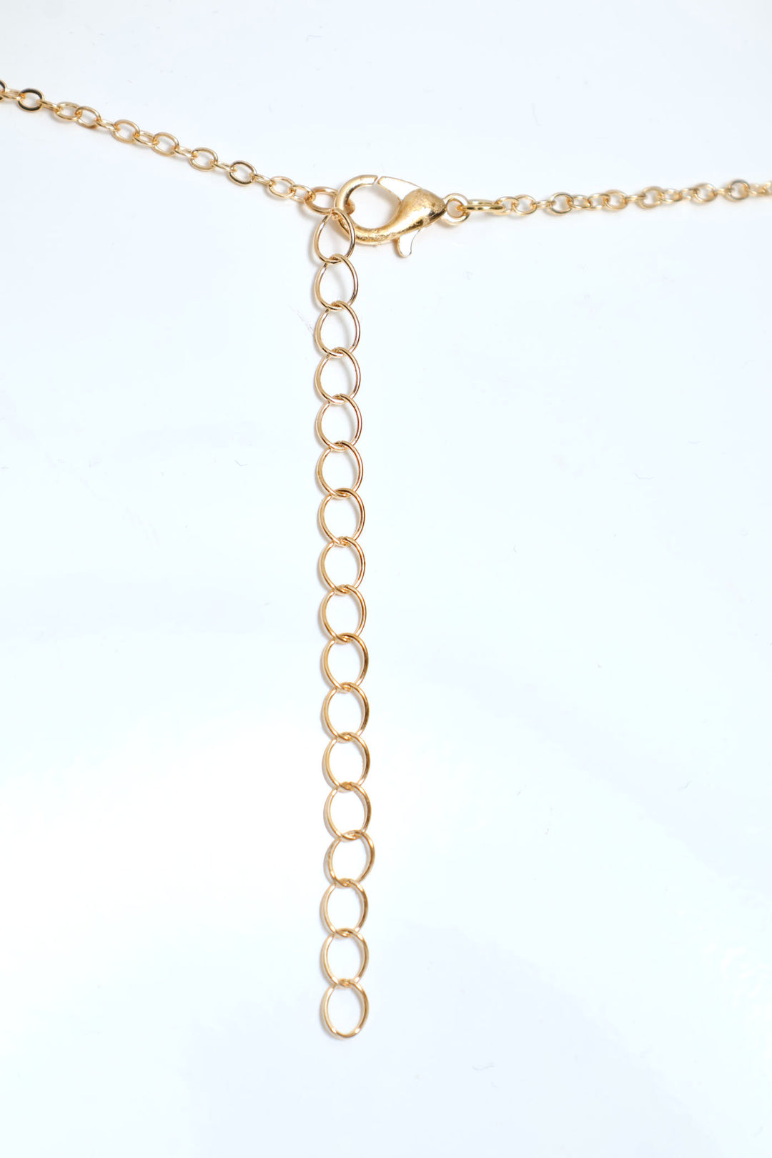 2 Pack Twisted Diamante Stud & Pendant Set - Gold