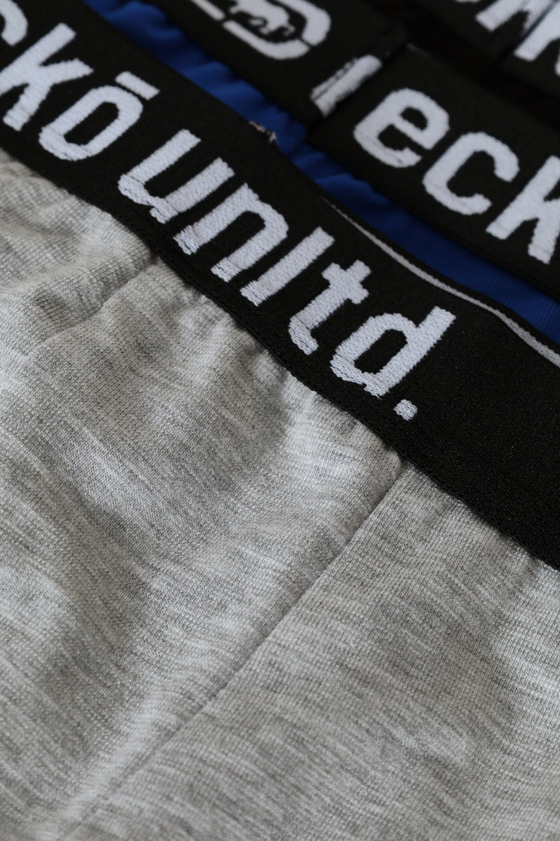 3 Pack Trunks - Black/Blue/Grey
