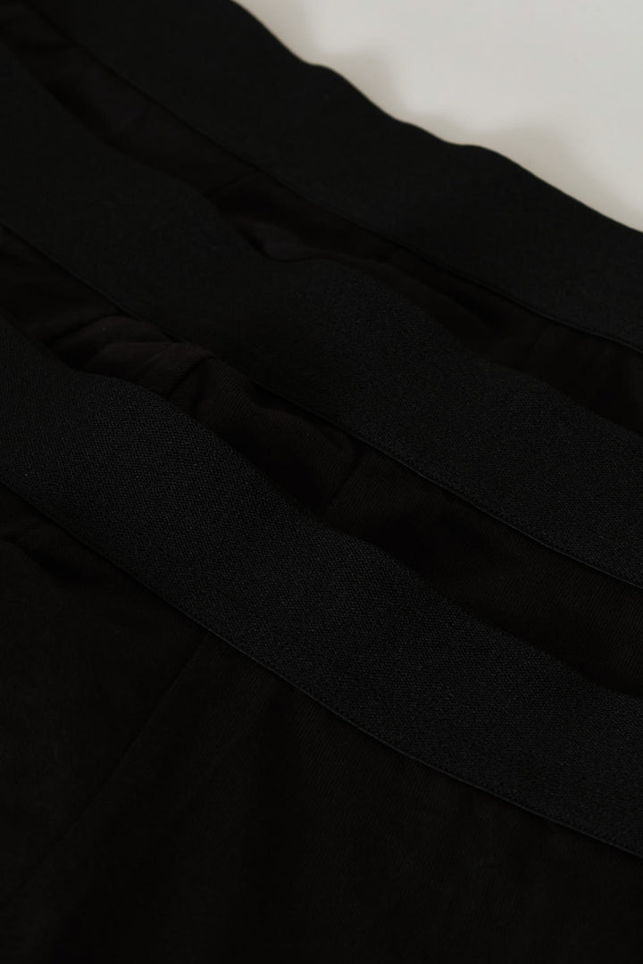 3 Pack Value Trunks - Black