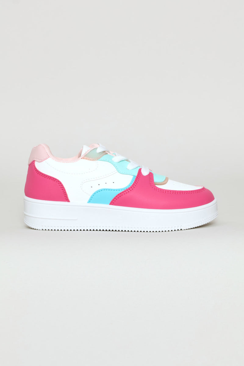 Pre-Girls Emmy Sneaker - Cerise