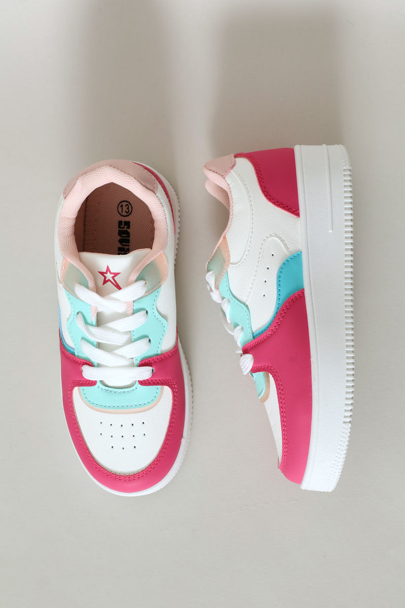 Pre-Girls Emmy Sneaker - Cerise