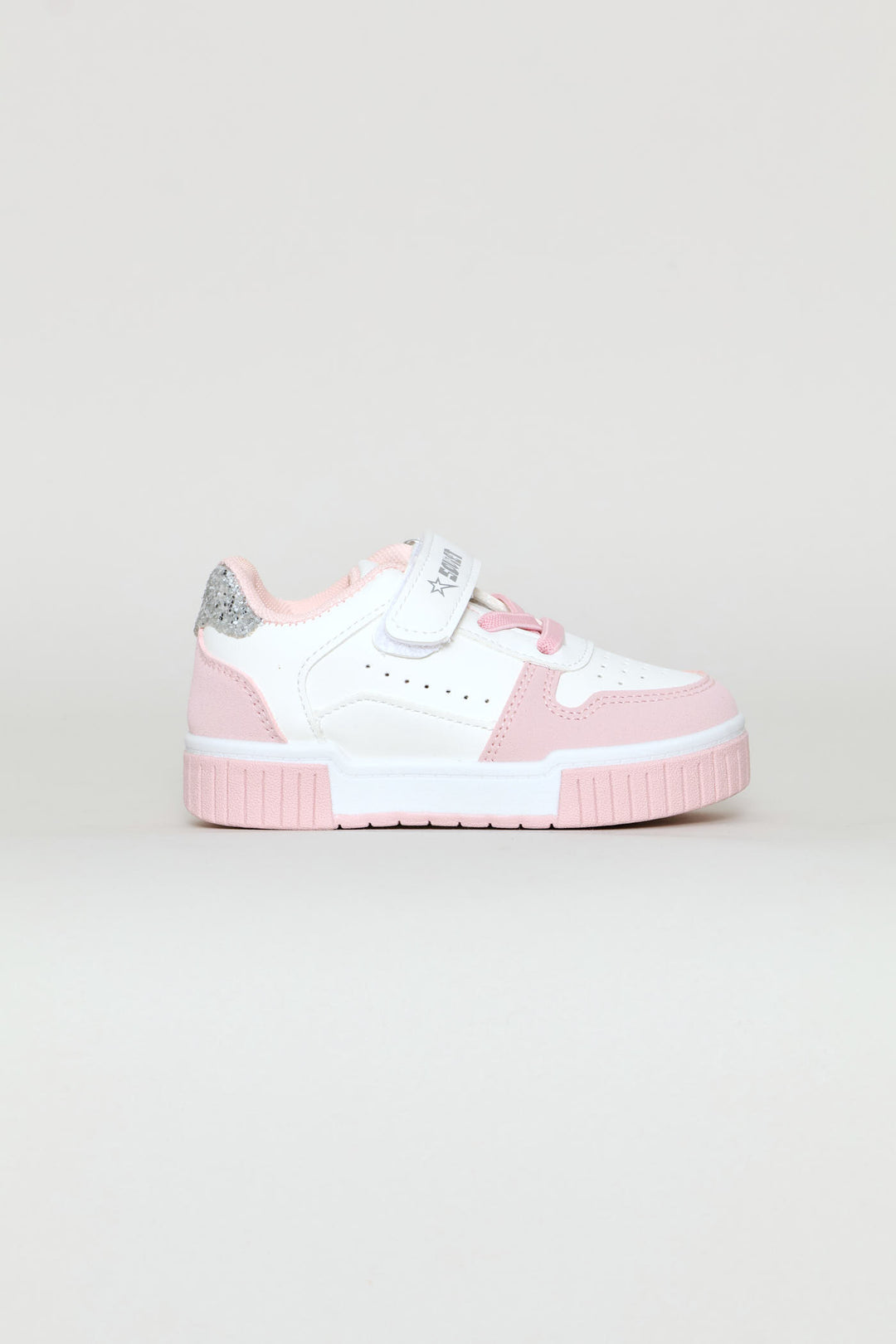 Pre-Girls Aero Sneaker - White/Pink