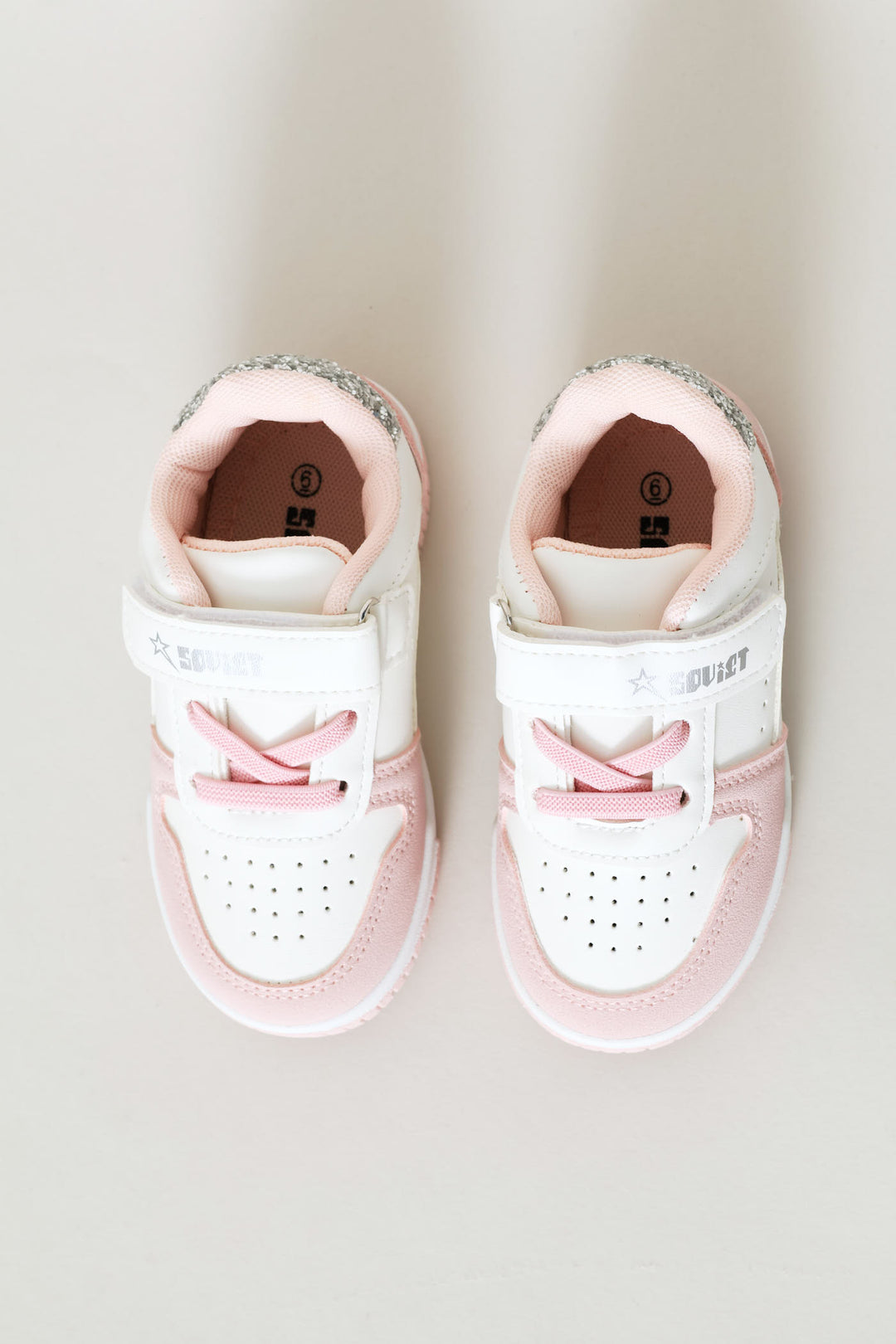 Pre-Girls Aero Sneaker - White/Pink