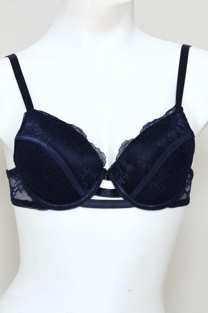 2 Pack T-Shirt Bra - Navy/Grey
