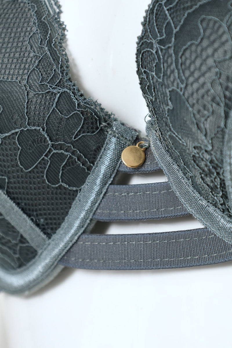 2 Pack T-Shirt Bra - Navy/Grey