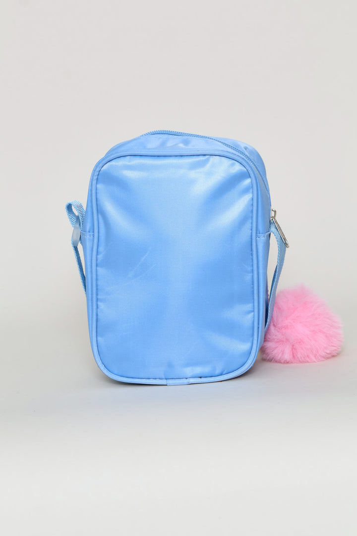 Girls Blue Nylon Sling - Blue