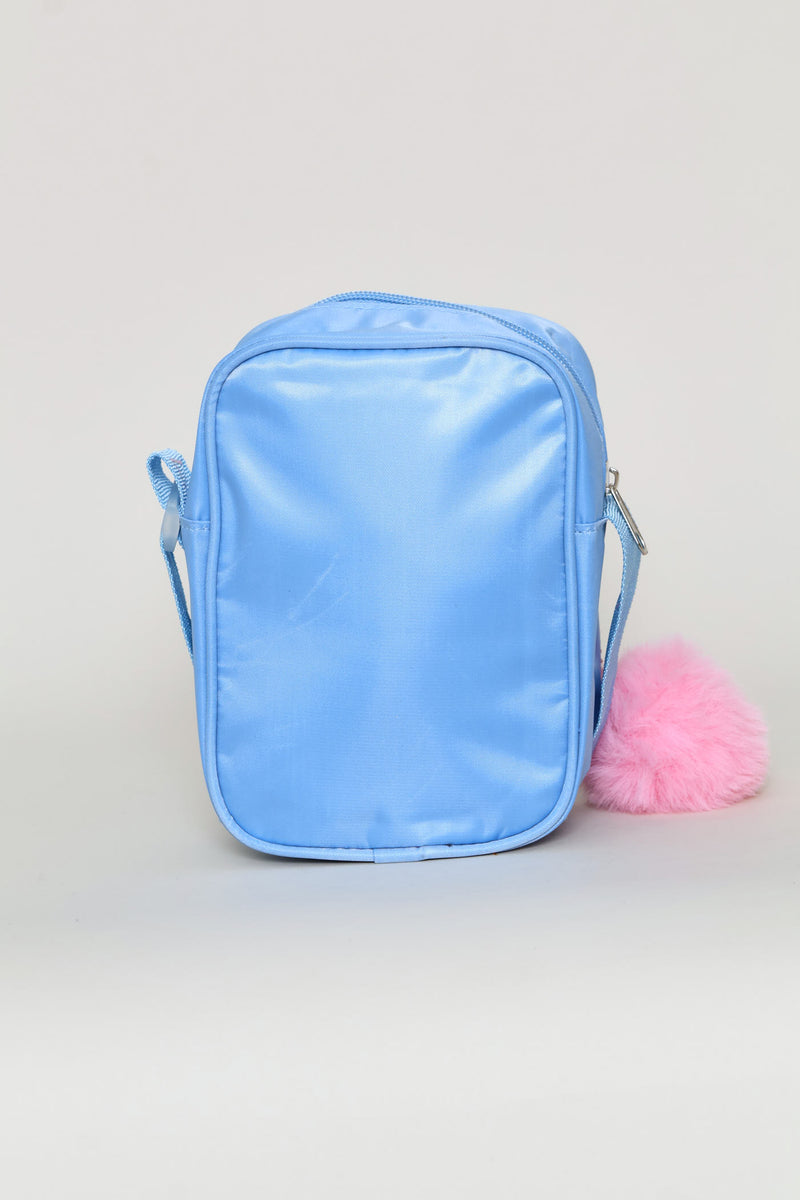 Girls Blue Nylon Sling - Blue