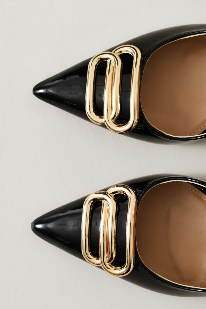 Lola 57 Slingback Stiletto Heel - Black