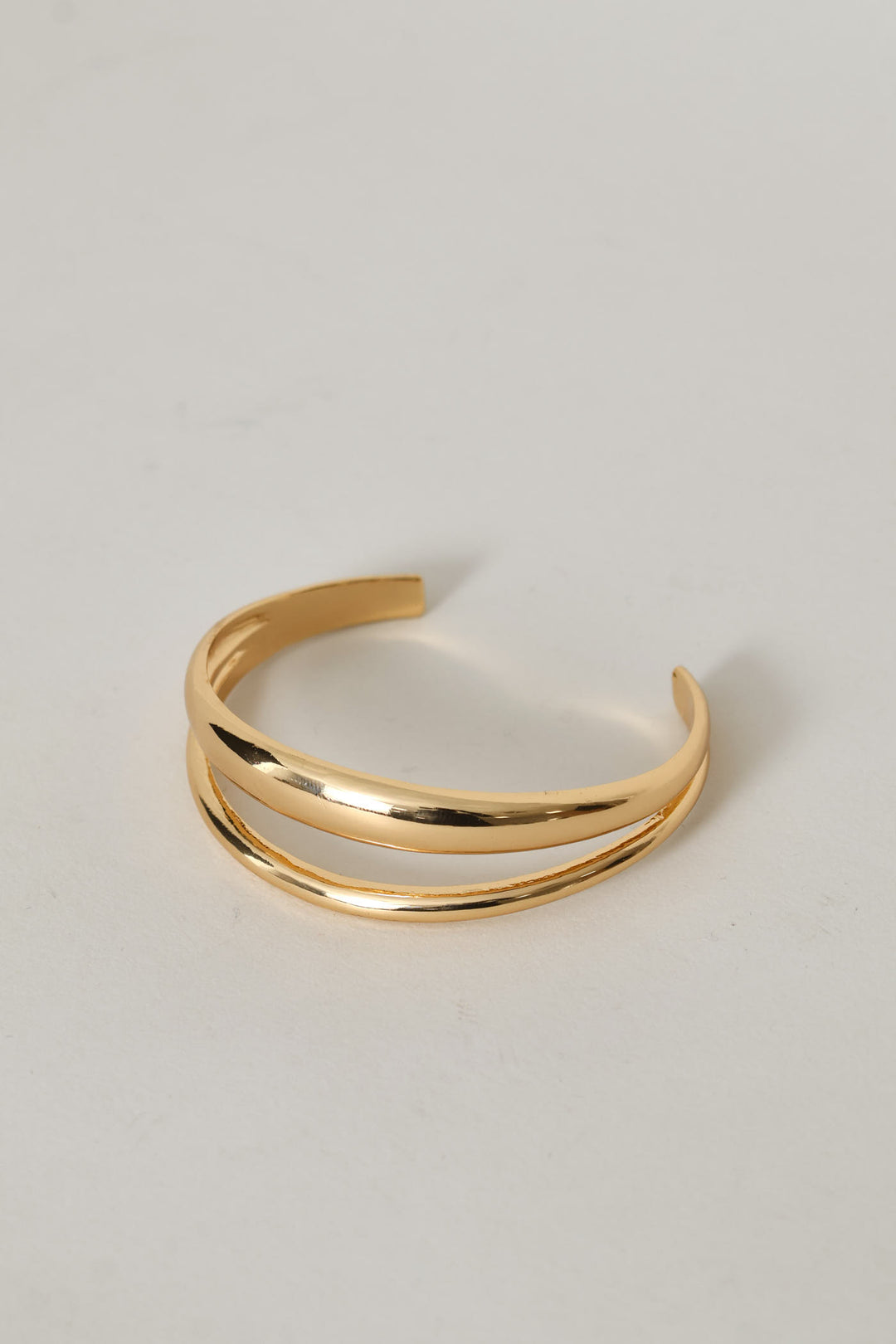Chunky Bubble Cuff - Gold