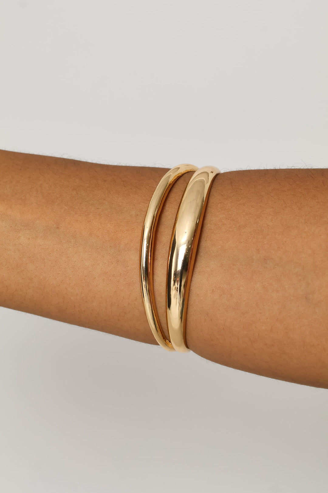 Chunky Bubble Cuff - Gold