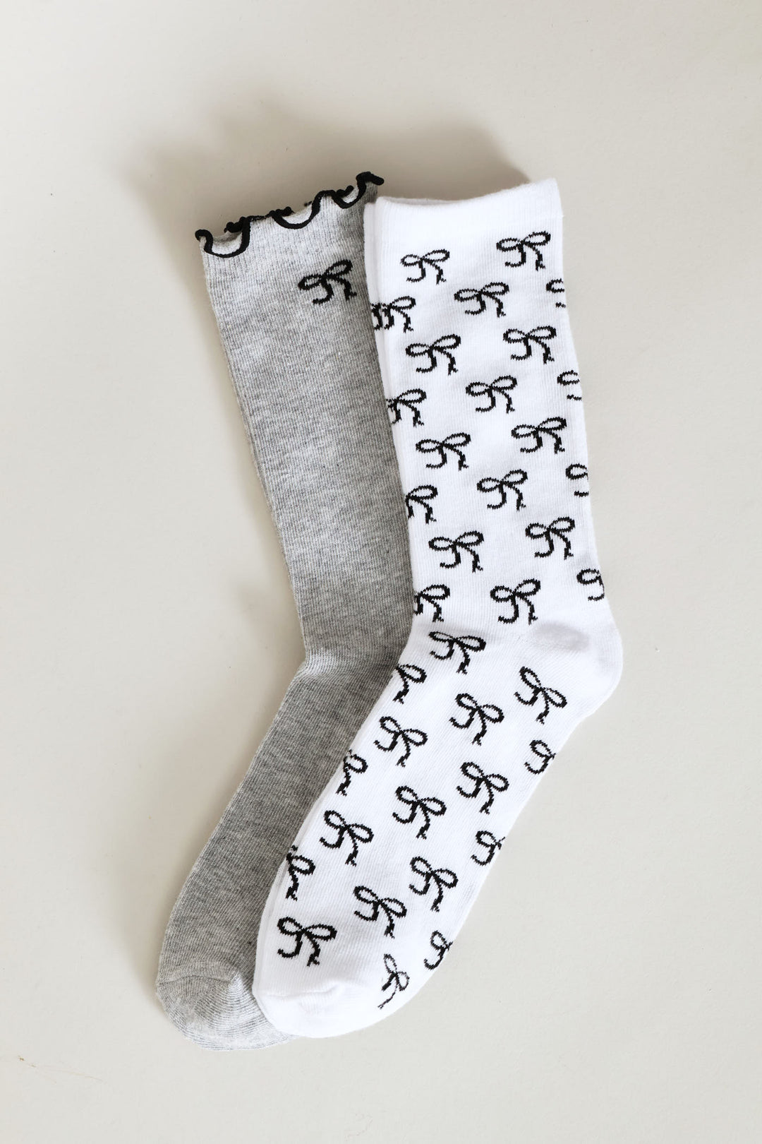 2 Pack Lettuce Edge Crew Socks - Multi