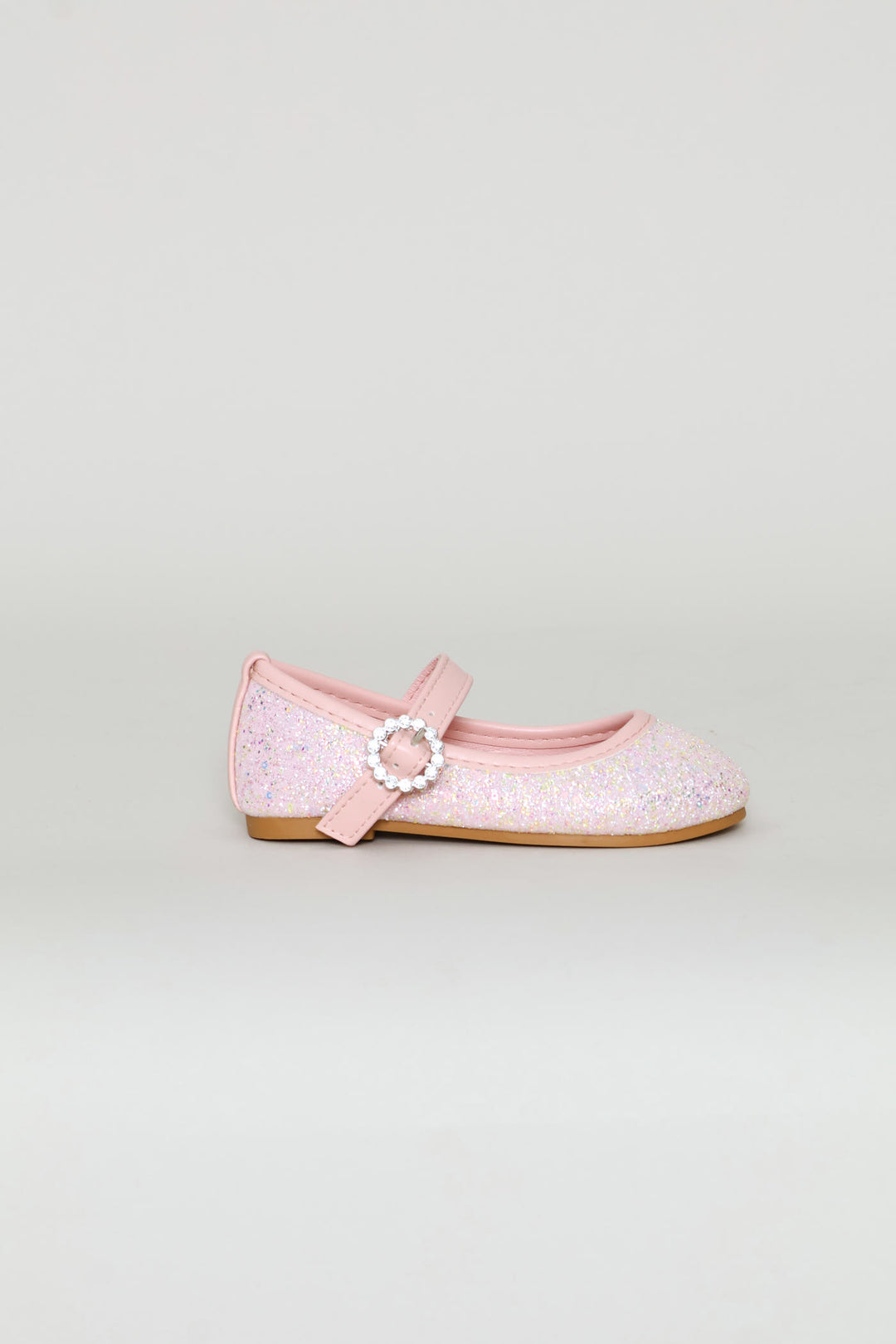 Pre-Girls Glitter Pump - Pink